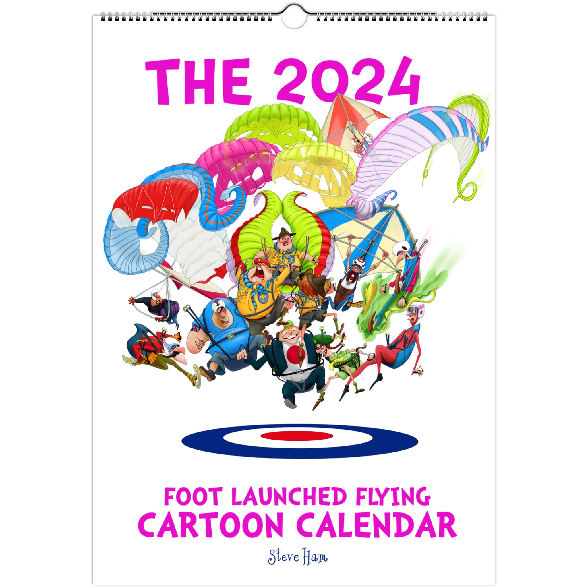 The 2024 Foot Launched Flying Calendar (English)