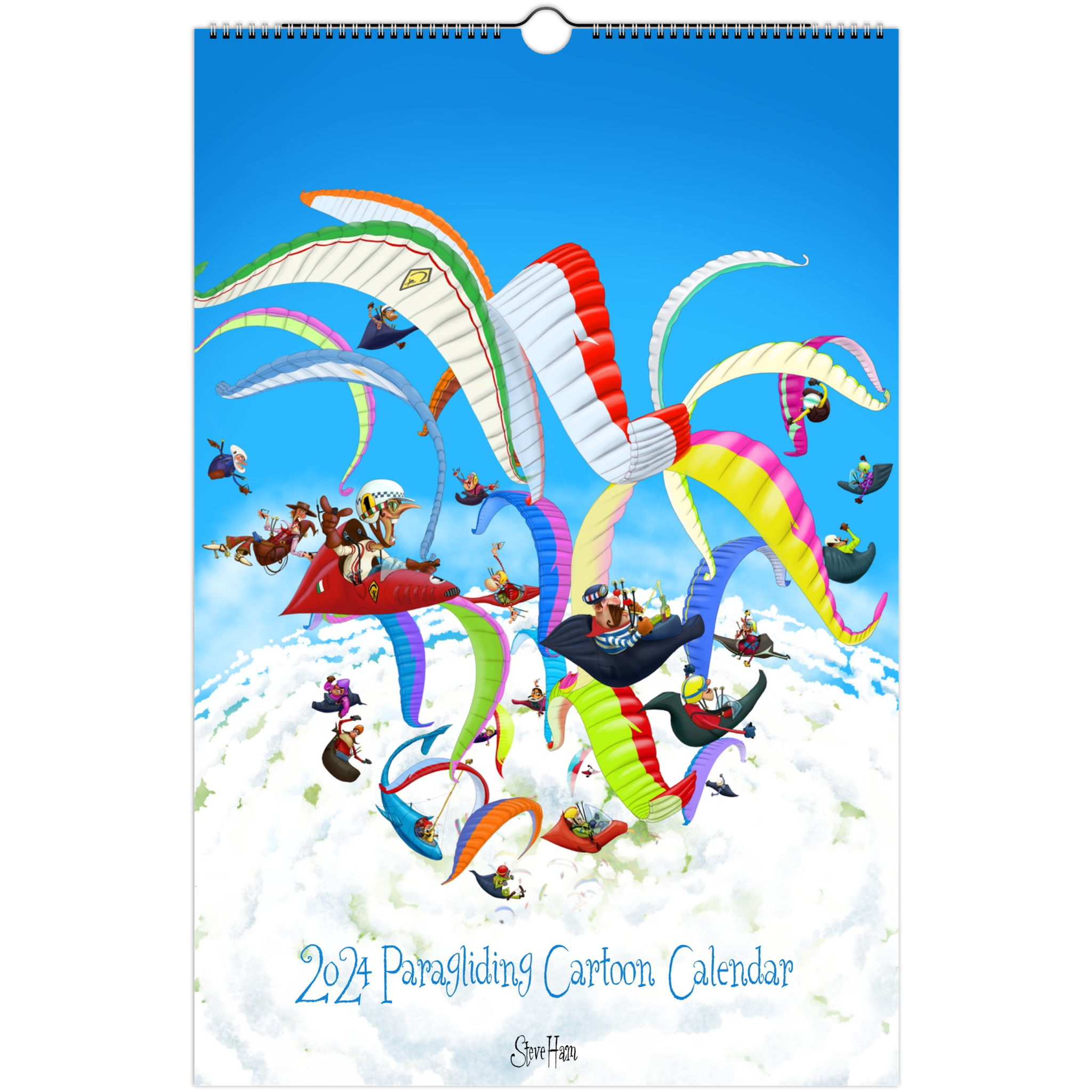 The 2024 Paragliding Calendars(US & CA)