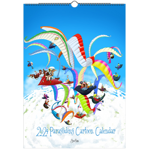 The 2024 Paragliding Cartoon Calendar