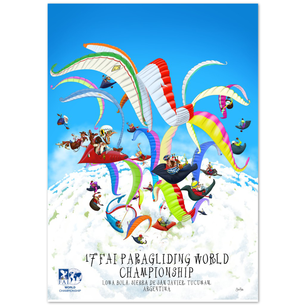 17th World Championships.  Premium Matte Paper Poster