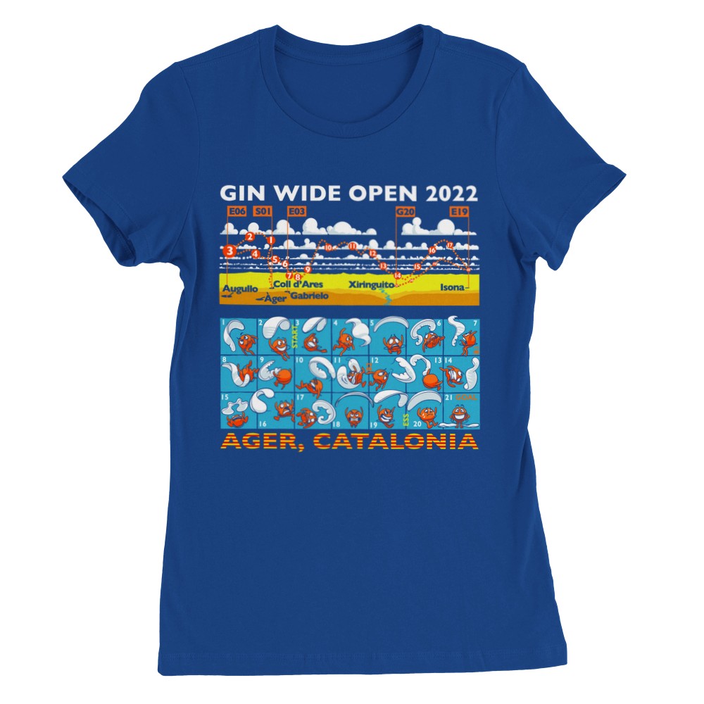 Gin WO:Premium Womens Crewneck T-shirt