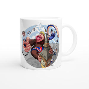 King Kong:Boris and Teresa White 11oz Ceramic Mug